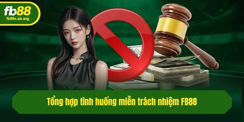 Tổng hợp tình huống miễn trách nhiệm Fb88